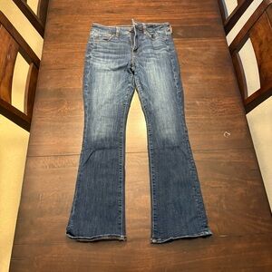 American Eagle Outfitters Blue Boot Cut Jeans Classic Style